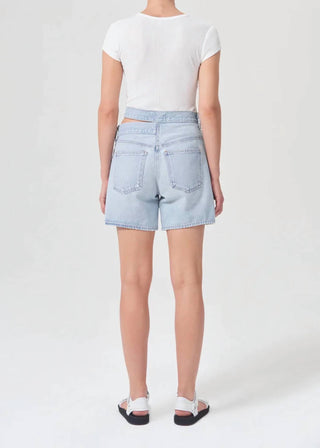 Agolde - Shorts com cintura quebrada