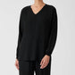 Eileen Fisher - V-neck Dolman Sleeve Top
