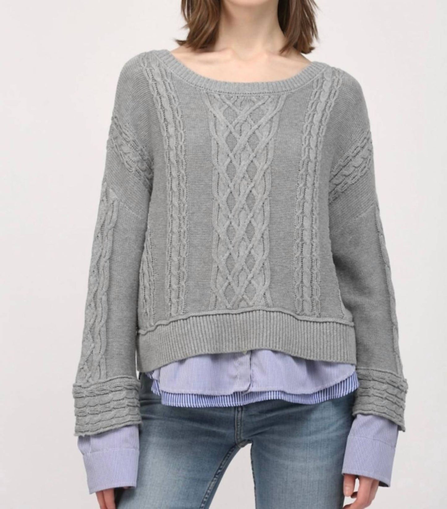Fate - Riley Long Sleeve Sweater