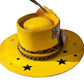 Art By Amy Labbe - Women's Cut Out Fedora Hat