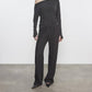 Enza Costa - CASHMERE CUFFED OFF SHOULDER L/S