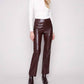 Charlie B - Faux Leather Pull-on Pants