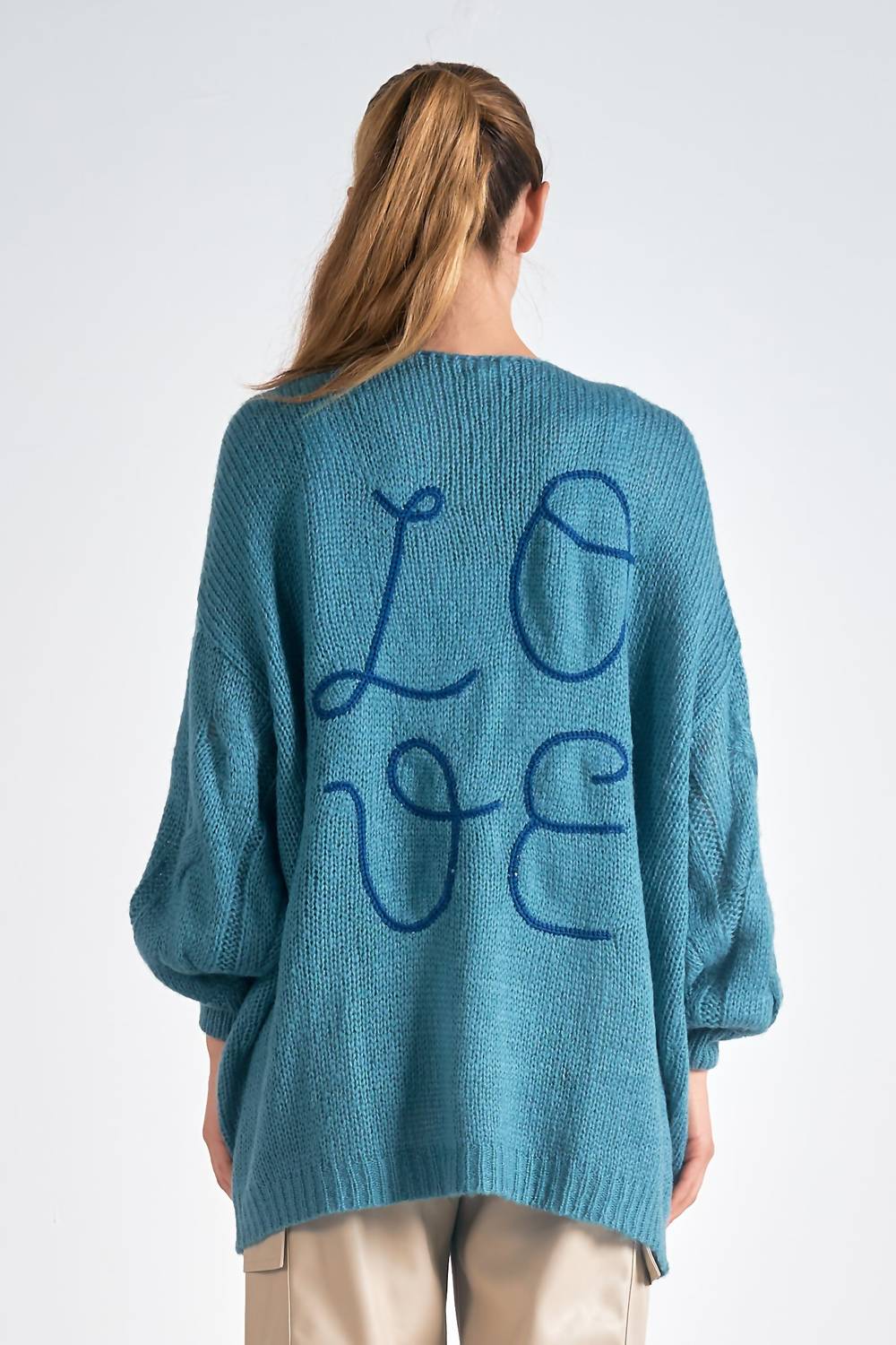 Elan - Love Sweater Cardigan