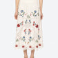 Sea - Celia Embroidery Midi Skirt