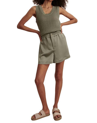 Varley - Ferns Open Knit Tank Top