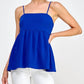 Carmela - Esmerelda Baby Doll Tank
