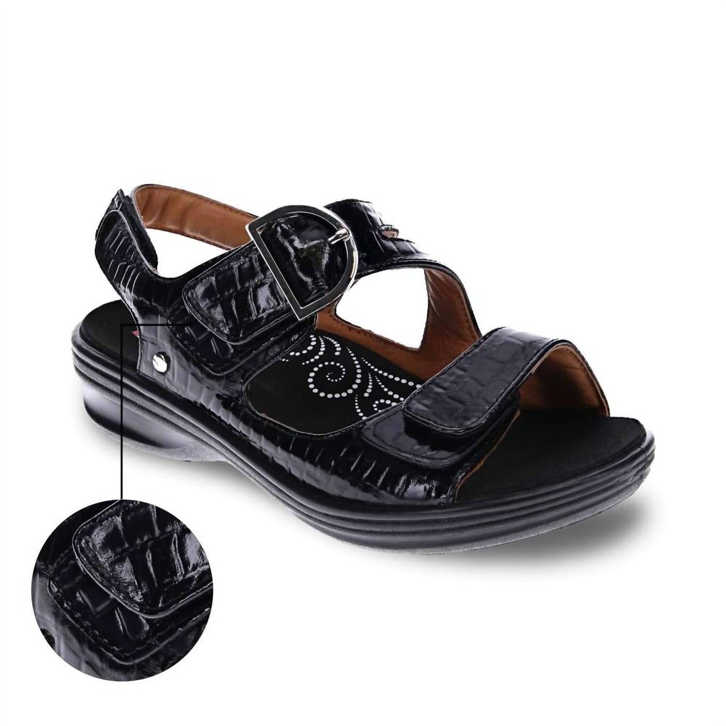 Revere - Women's Barcelona Back Strap Sandal