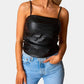 Buddylove - Vegan Leather Cropped Tank Top