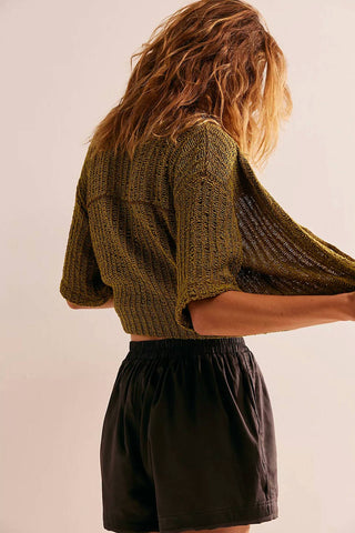 Free People - Boxeador Sólido do Dia a Dia