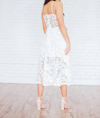 Ariti Kaziris - Lace Peek-a-boo Dress