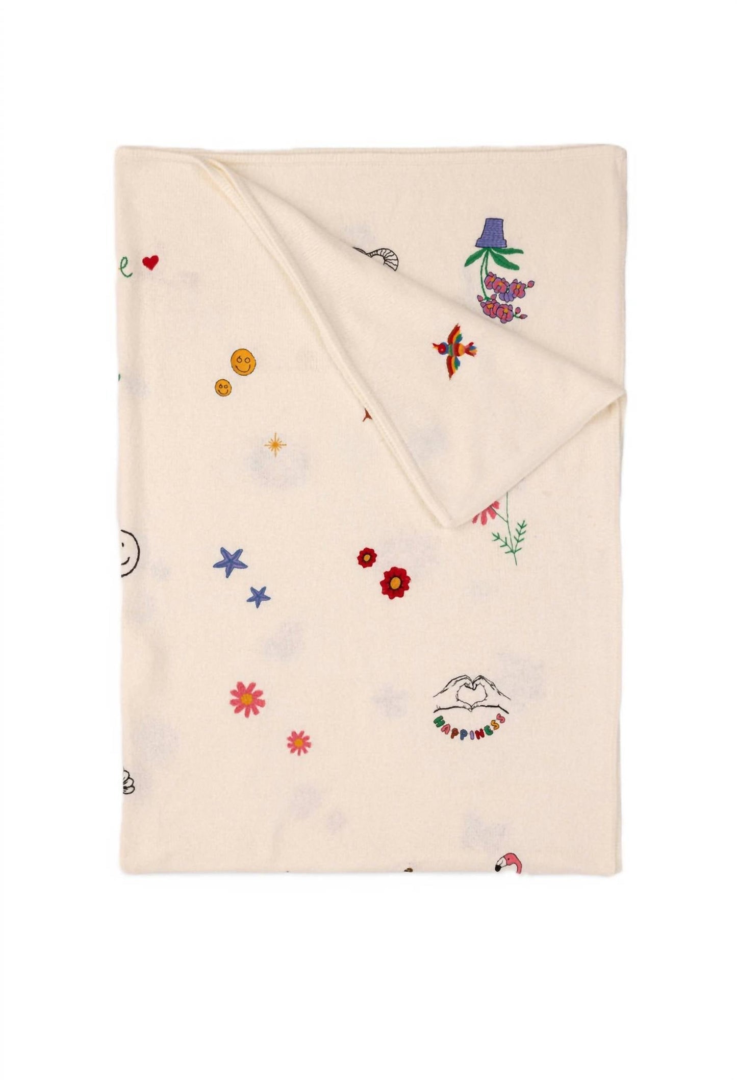 Johnny Was - Sabina Embroidered Throw Blanket
