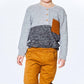 Deux Par Deux - Boys' Quilt Pocket Brushed Jersey Top