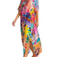 Johnny Was - Tie Neck Maxi Kaftan Dress