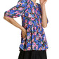 Umgee - Floral Short Sleeve Top