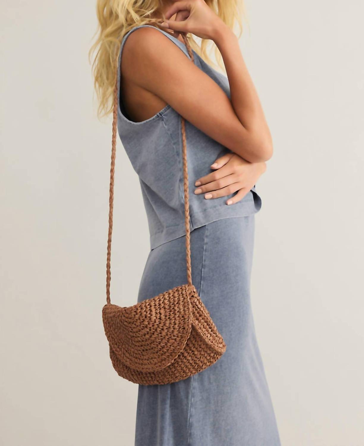 Z Supply - Women's Sand Dollar Mini Straw Bag