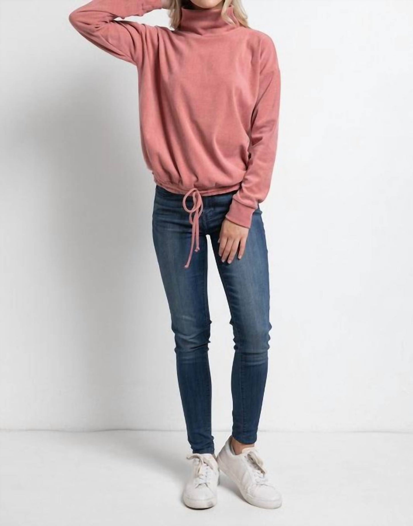 Cherish - Brushed Drawstring Waist Top