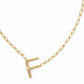 Kendra Scott - Women's Pearl Letter F Pendant Necklace