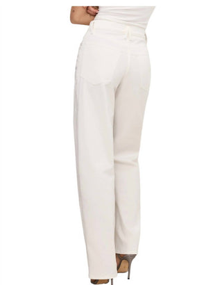 Good American - Calças de sarja Good Barrel