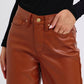Judy Blue - High Waist Tummy Control Faux Leather Jeans