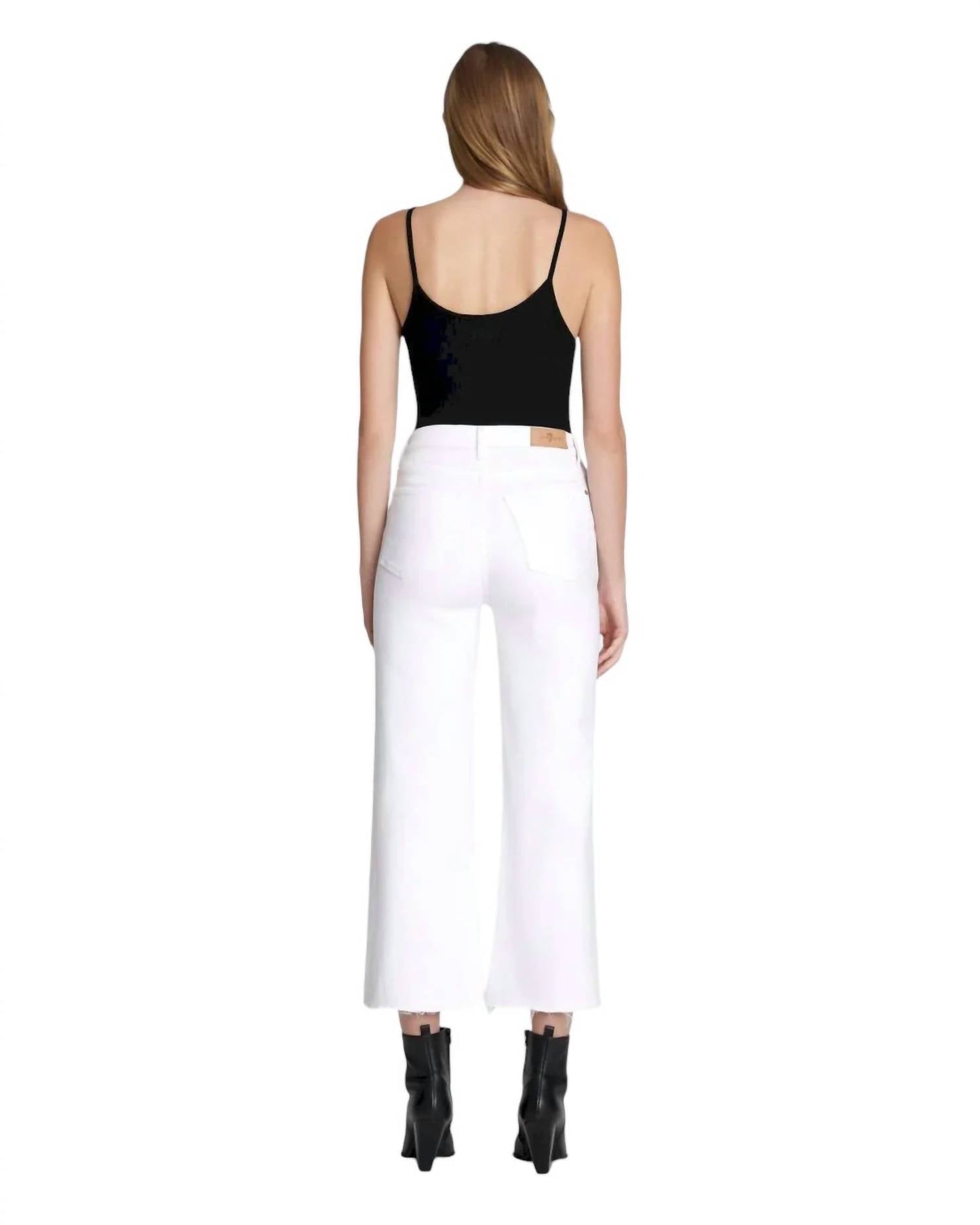 7 For All Mankind - Luxe Vintage Ultra High Rise Cropped Jo Jeans