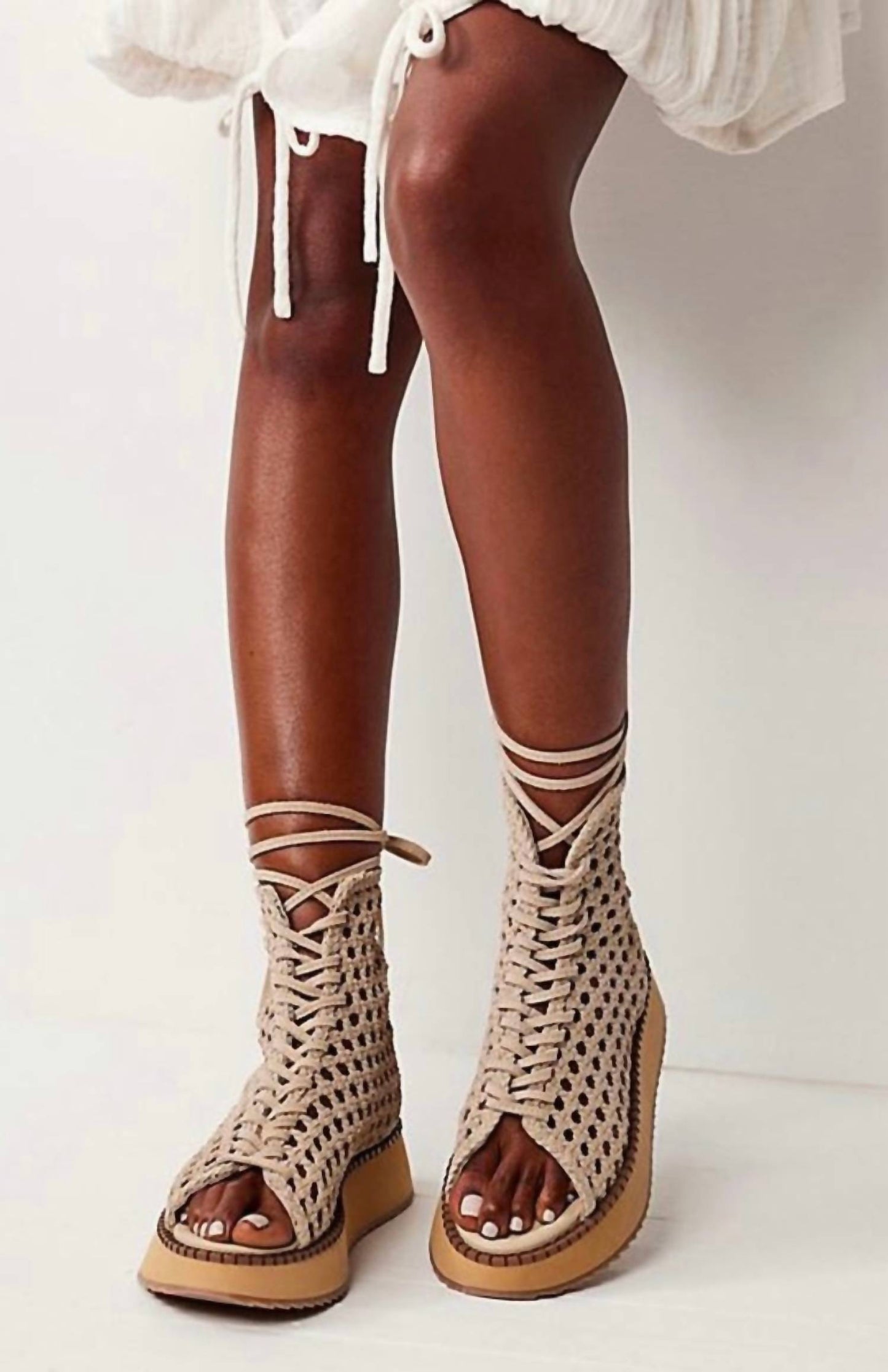 Free People - Women's Luca Lace Up Sandal