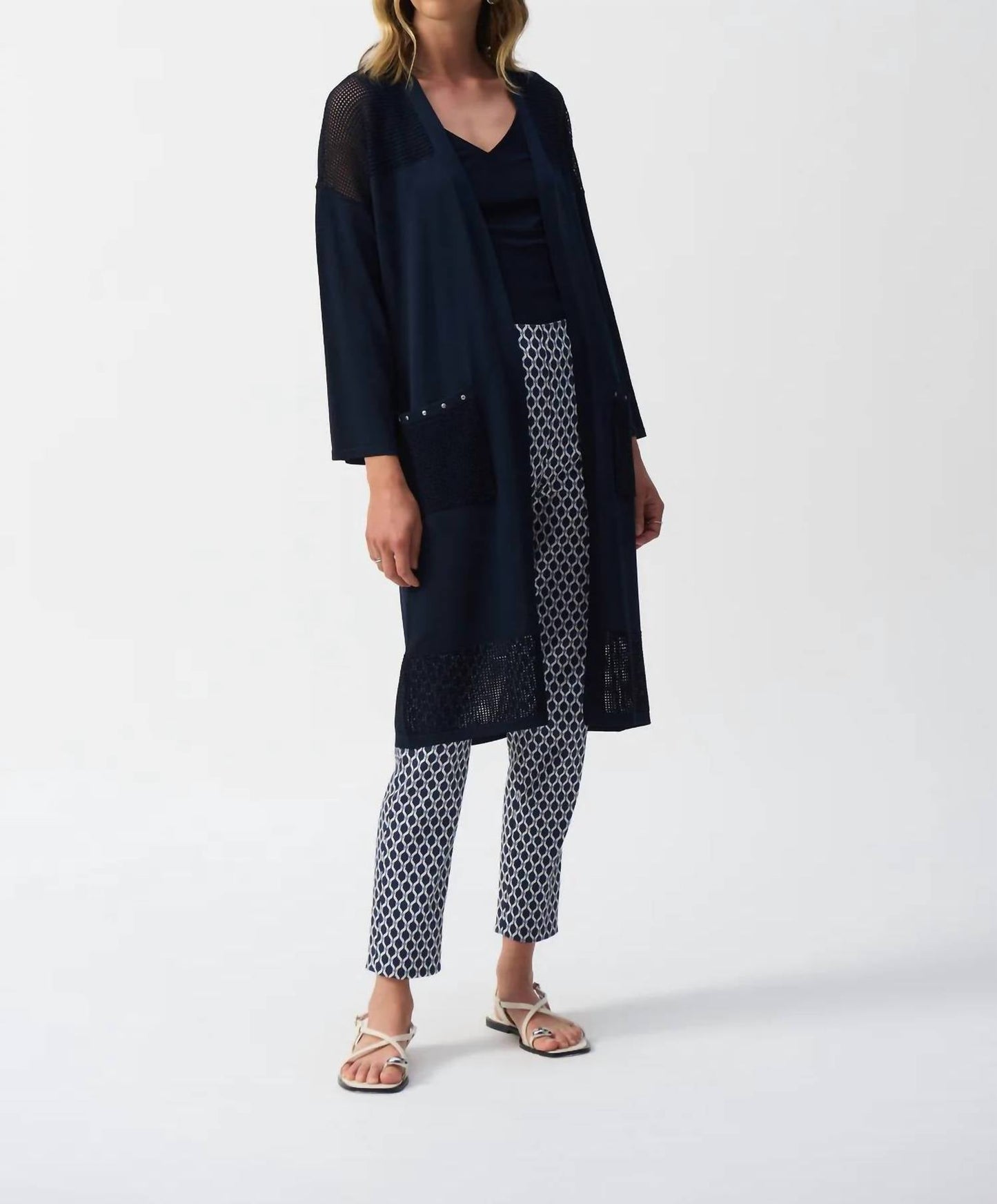 Joseph Ribkoff - Sweater Knit Long Sleeve Cardigan