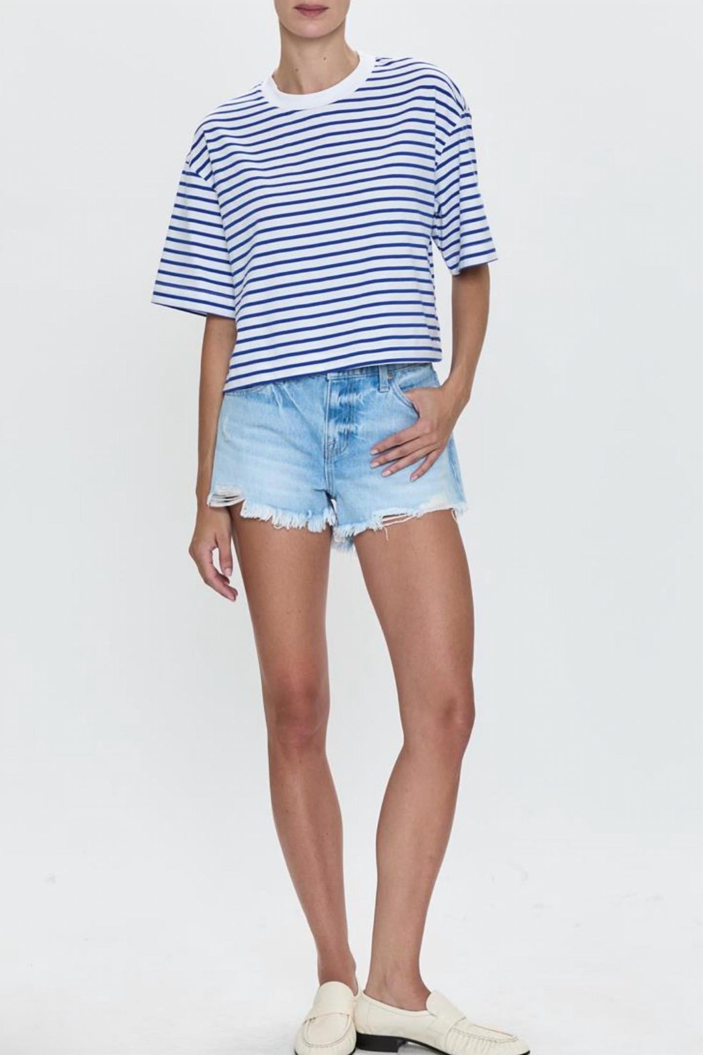 Pistola - Gigi Low Rise Cut Off Shorts
