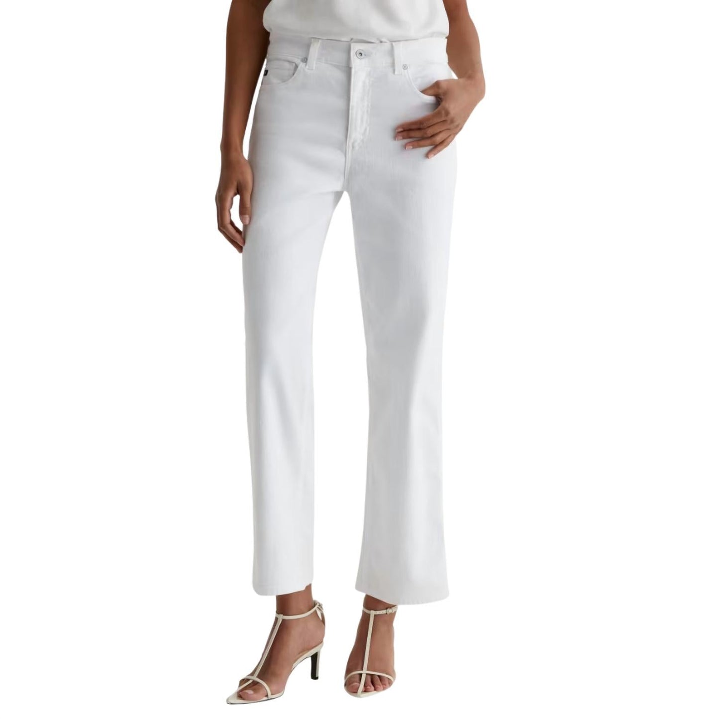 Ag Jeans - Brinley Crop Straight Leg Jeans