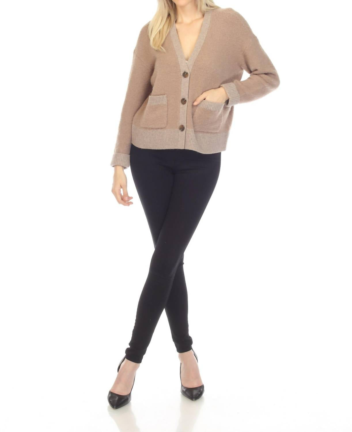 Johnny Was - Calme Teddy Bear Long Sleeve Knit Cardigan