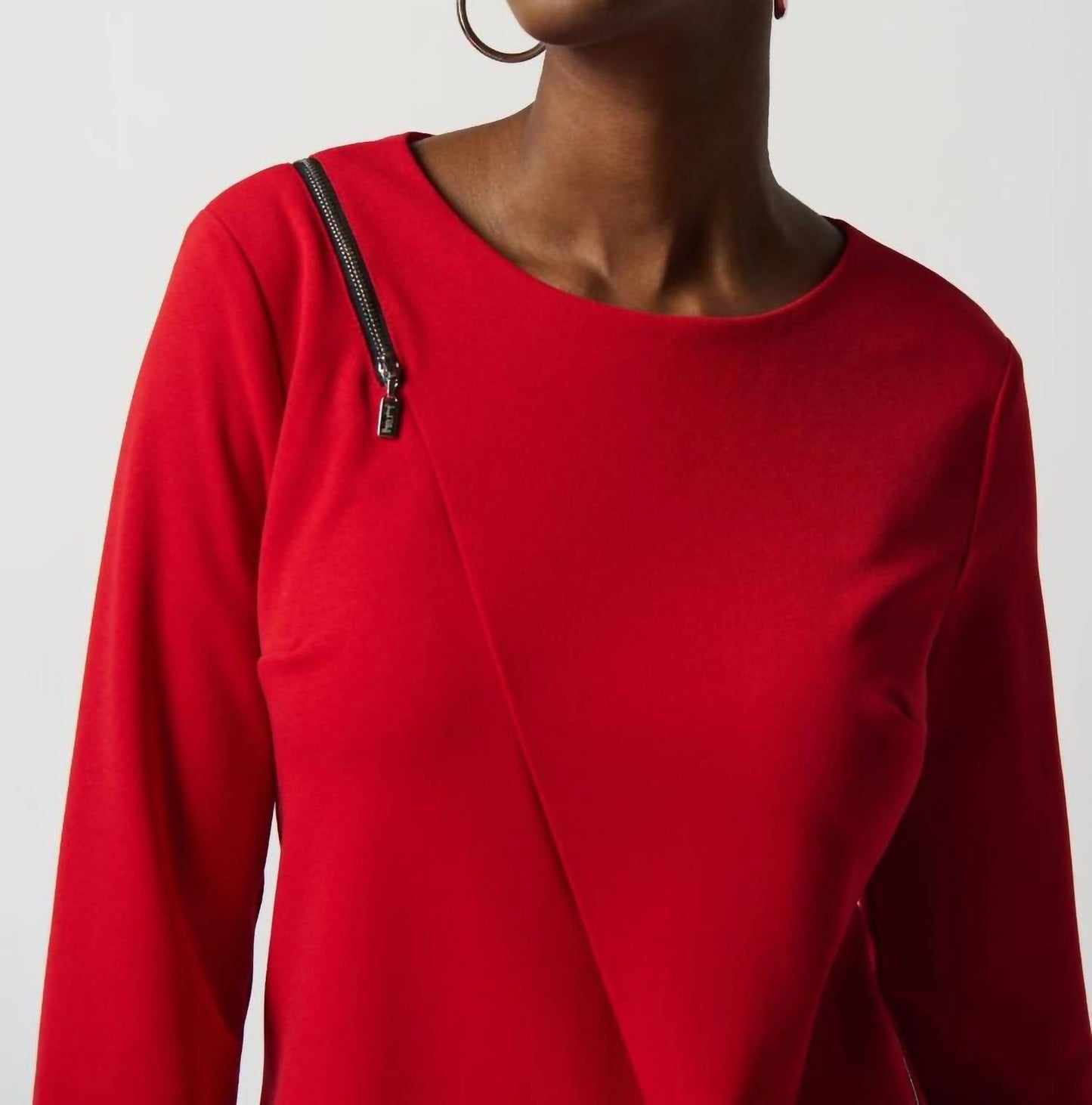 Joseph Ribkoff - Straight Zipper Dress