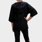 Johnny Was - CORA HOODED SHORT SLEEVE SWEATSHIRT