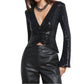 L'Agence - Katya Bell Sleeve Sequin Top