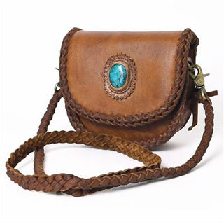 American Darling - Women's Genuine Leather Western Small Crossbody Bag