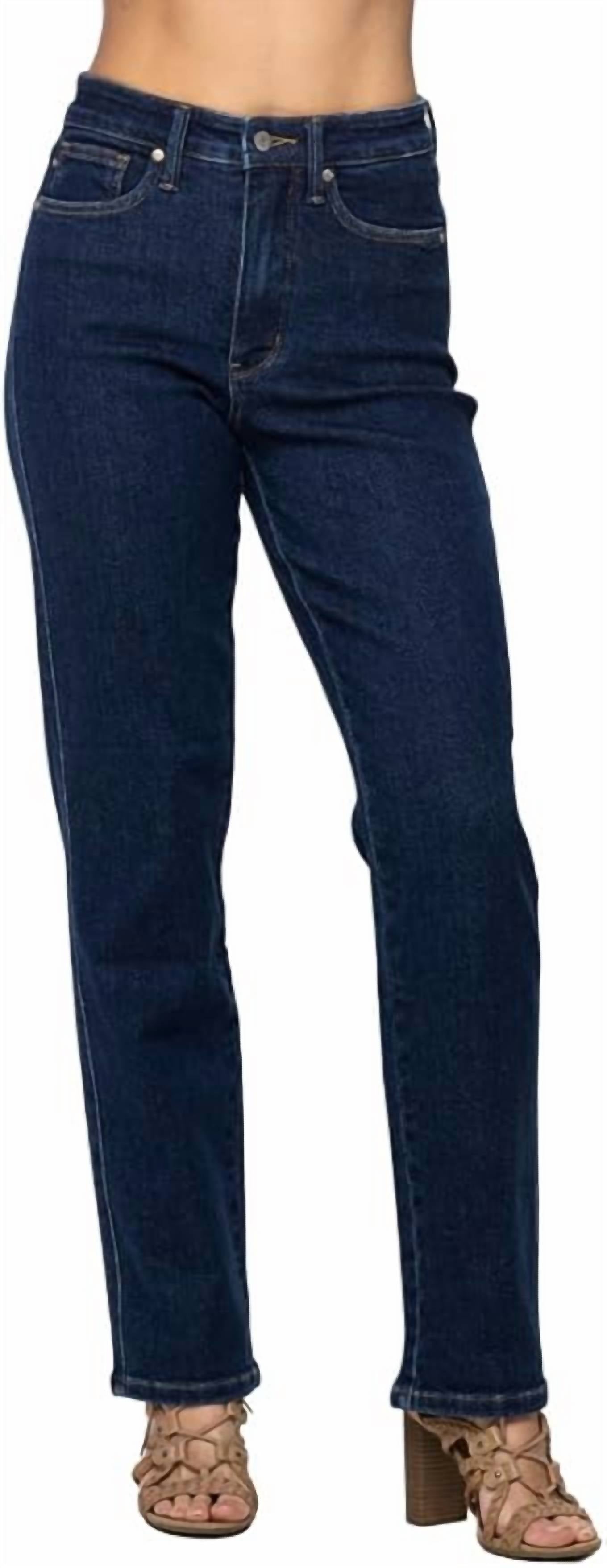 Judy Blue - High Waist Tummy Control Classic Straight Jeans