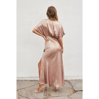 Dress Forum - Rosa Satin Maxi Dress