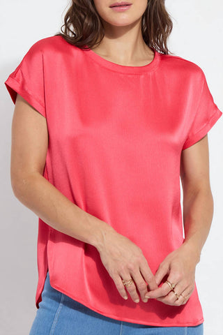 Lysse - Blusa feminina Miri com manga curta