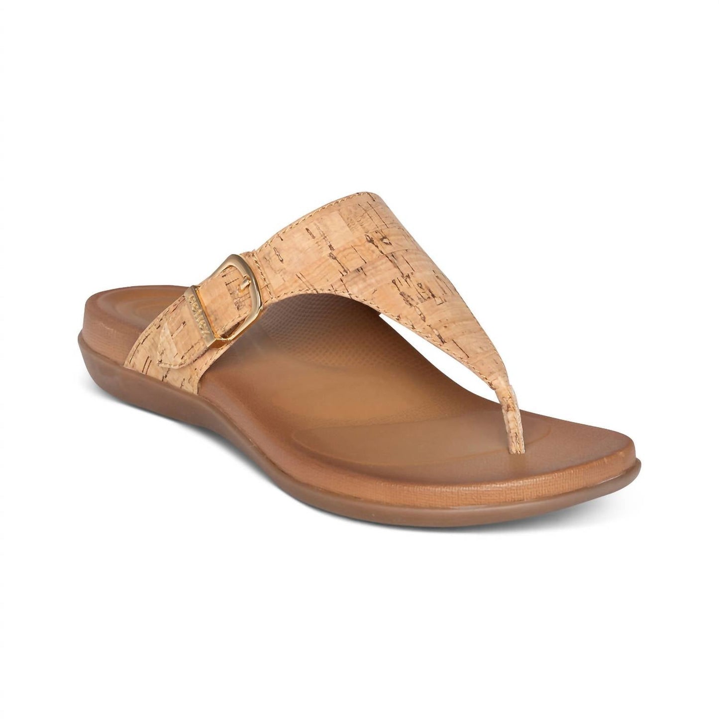 Aetrex - Women’s Rita Cork Adjustable Thong Sandal