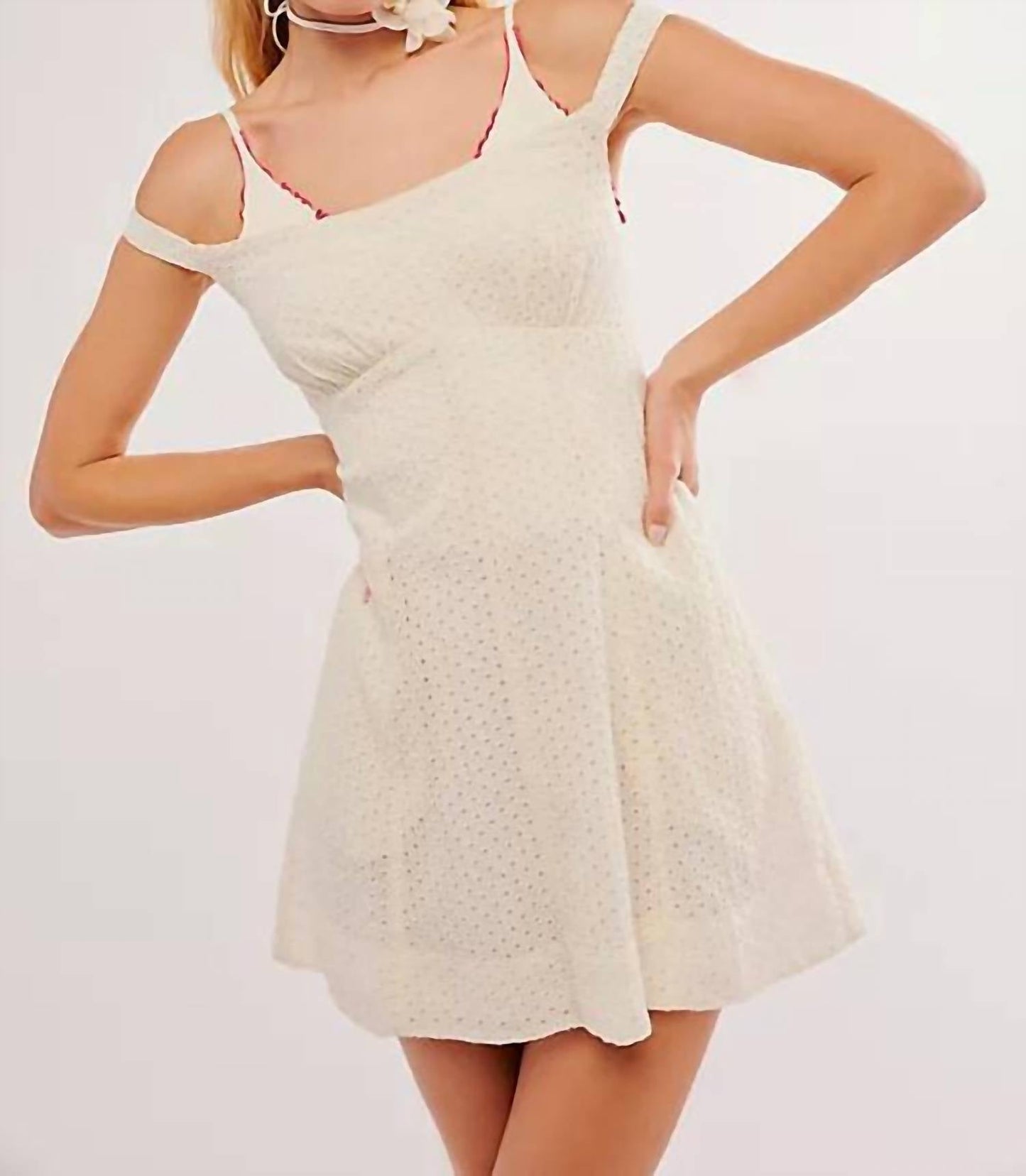 Free People - Berry Kiss Mini Dress