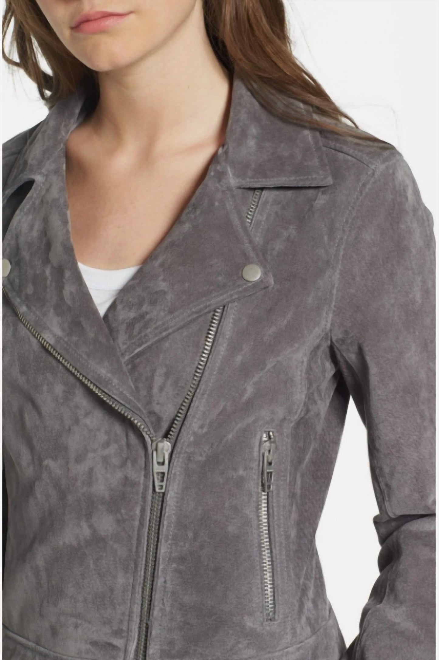 Blanknyc - Morning After Suede Moto Jacket