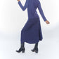 Matthildur - Emilia Contrast Stitching Long Sleeve Top