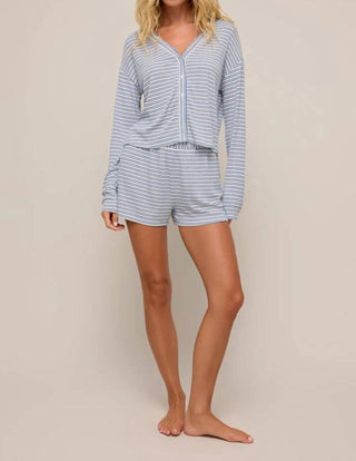 Z Supply - Cardigan de manga comprida listrado Mara
