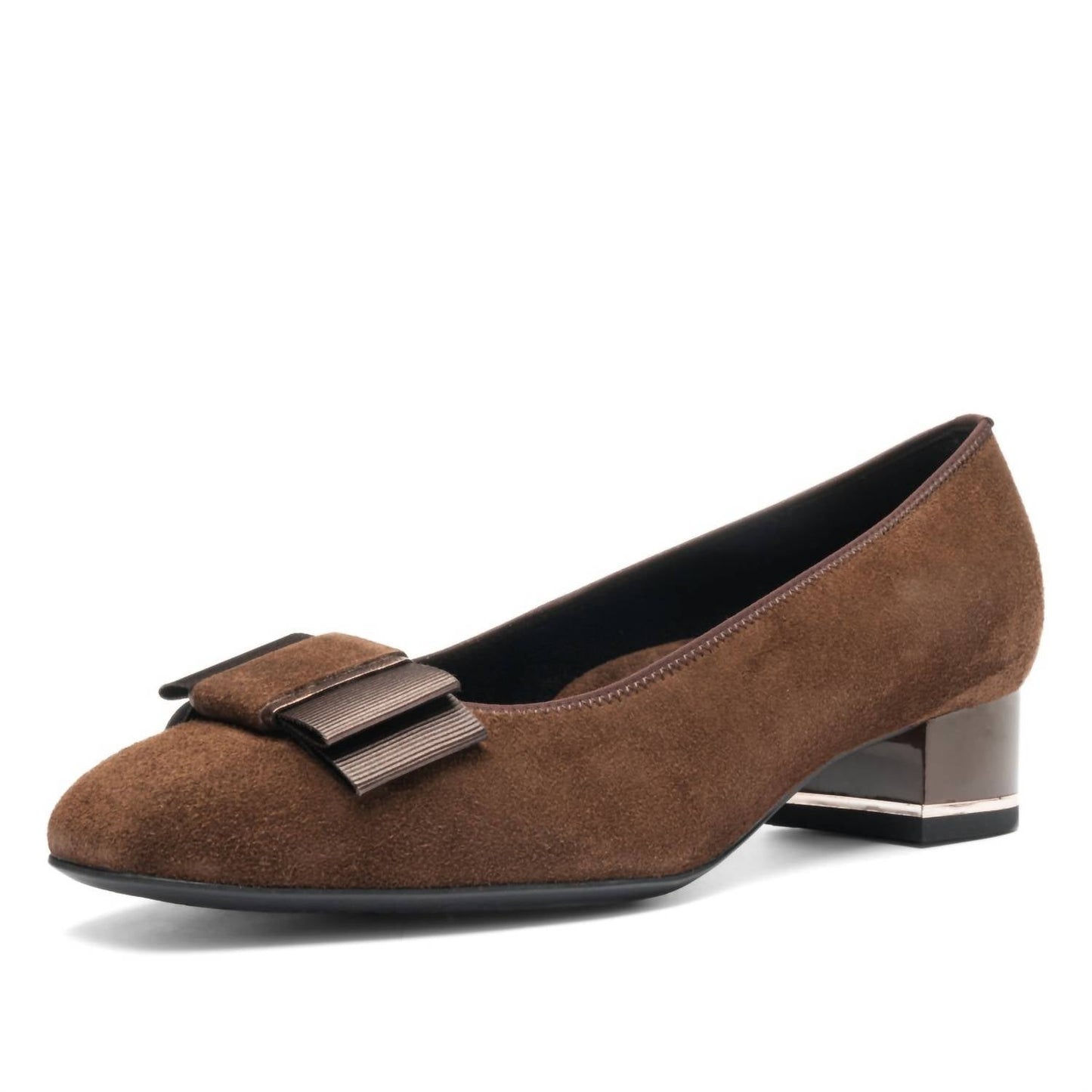 Ara - Women's Garnet Bow Block Heel Pump