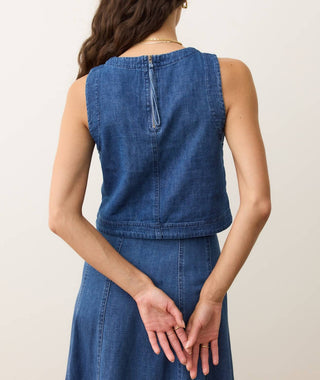 Marine Layer - Quinn Denim Tank