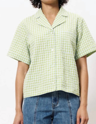 Camisa francesa Ilea Gingham