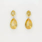 Avenue Chic - Women's Angelina Teardrop Earrings