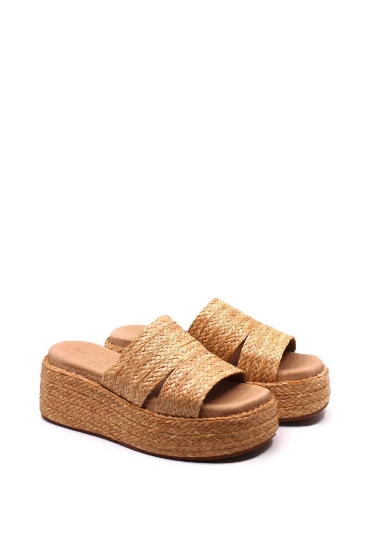 Chocolat Blu - Women's Larra Toast Raffia Sandal