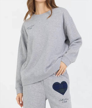 Vintage Havana - Fleece Crew com Patch e Bordado