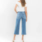Flying Monkey - Beckoned High Rise Crop Wide Leg Jeans