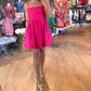 Entro - Scallop Accent Mini Dress