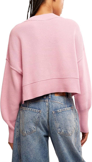 Free People - Pulôver Cropped Easy Street